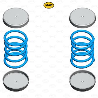 Versterkte hulpverenset MAD HV-068250, Ford Transit (V363) | 2013-heden