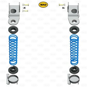 Versterkte hulpverenset MAD HV-064230, Ford Ranger (TKE) | 2011-heden