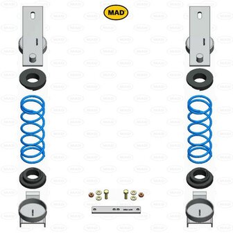 Versterkte hulpverenset MAD HV-051670, Fiat Doblo (223,223L) | 2001-2010