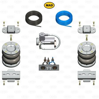 Hulp Luchtvering Set MAD NR-137544-CS Fiat Ducato 250,290 | 2006-heden