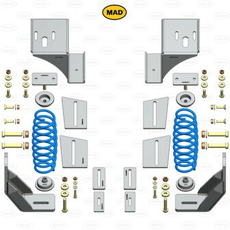 Vervangende versterkte verenset MAD HV-058190 Opel Movano (AMC-F1) | 2007-heden