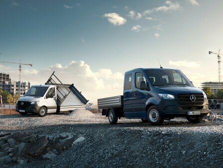 Versterkte hulpverenset vooras MAD HV-098248, Mercedes Sprinter Chassis Cabine (910) | 2018-heden