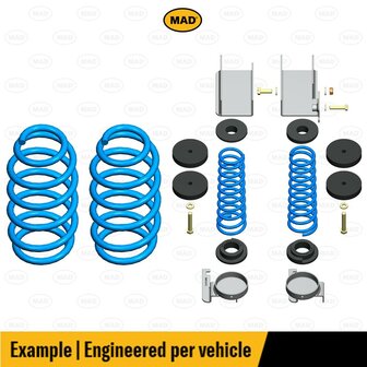 Verhogingsverenset MAD HV-064321 Ford Ranger 2AB | 2022-2025