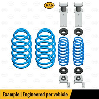 Verhogingsverenset MAD HV-314311 Nissan Navara/NP300 (D23) | 2015-heden