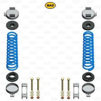 Versterkte hulpverenset MAD HV-058160, Iveco Daily L/S (VI) | 2014-heden