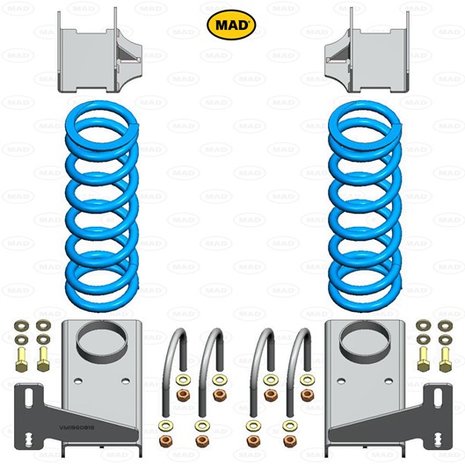 Versterkte hulpverenset MAD HV-198190, Mercedes Sprinter Chassis Cabine (906) | 2006-2018