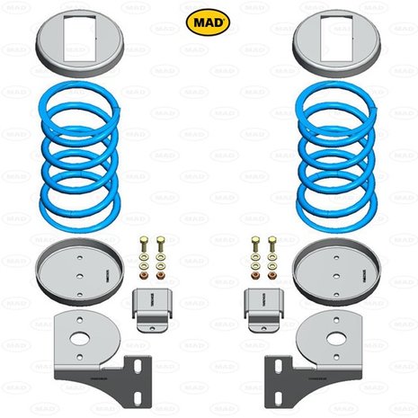 Versterkte hulpverenset MAD HV-198250, Volkswagen Crafter (SY/SX)| 2016-heden