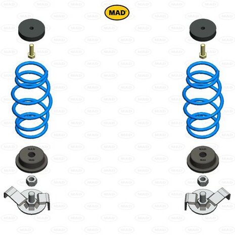 Vervangende versterkte verenset MAD HV-133060, Peugeot 306 (7A/E, N3, N5) | 1993-2001