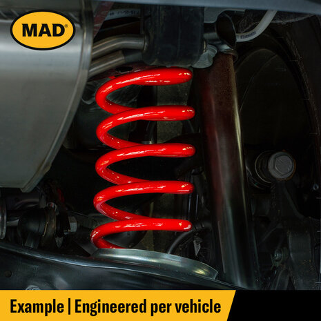 Verlagingsverenset MAD LS-020322, Audi A4 Avant (8E) | 2001-2008