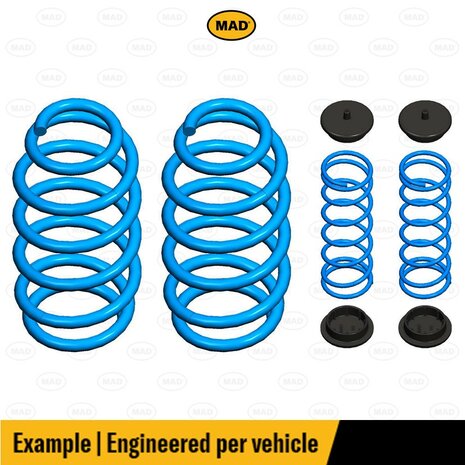 Verhogingsverenset MAD HV-033151 Daihatsu Terios (J2) | 2006-2013
