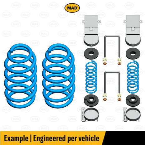 Verhogingsverenset MAD HV-104401 Mitsubishi L200 (KJ, KK, KL) | 2020-heden