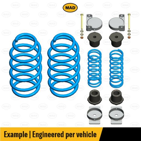Verhogingsverenset MAD HV-364591 Toyota Hi-Lux VIII (N1) | 2015-heden