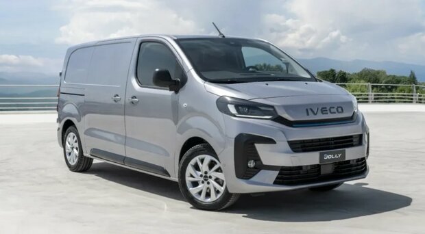 Vervangende versterkte verenset vooras MAD HV-368158, Iveco eJolly | 2025-heden