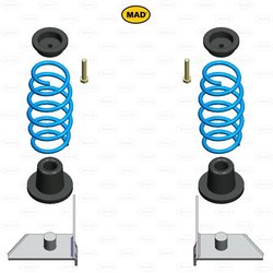 Vervangende versterkte verenset MAD HV-136120 Citroen Berlingo  (M,G) | 1996-2008