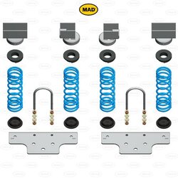 Versterkte hulpverenset MAD HV-266100, Maxus eDeliver3 | 2020-heden