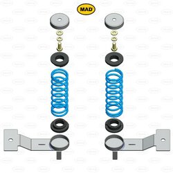 Versterkte hulpverenset MAD HV-138140, Iveco eSuperJolly | 2025-heden